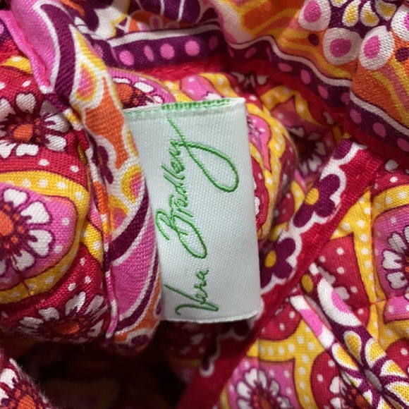 Vera Bradley Raspberry Fizz pink paisley purse bag - Picture 10 of 13